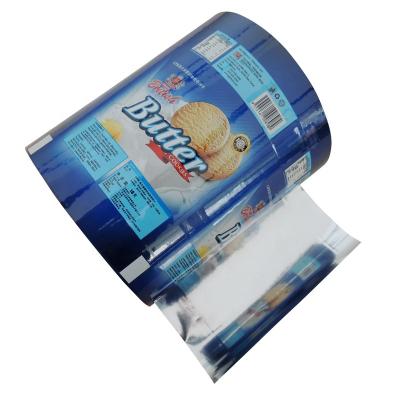 China Roll Film Printed Plastic Glossy Roll Film For Cookie Packaging for sale