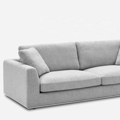 China Removable Fabric Seat Cover Minimalist Silhouette Deep Sofa for sale