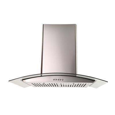 China Hood Stainless Steel Kitchen Range Hood Stainless Steel Kitchen Household Button Switch 3 Speed ​​Insert T Type Hood for sale