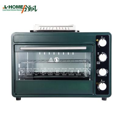 China Quite Good Quality Easily Cleaned OEM ODM Portable Type Tempered Glass Gas Butane Oven With Stove for sale