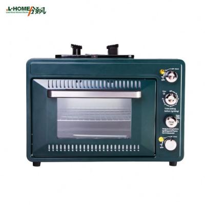 China 2022 New Design Outdoor Camp Hot Selling Model Camp Non-stick Portable Outdoor Gas Oven With Stove for sale