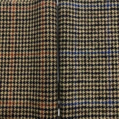 China Wicking 30% Wool 620g/m Melton Wool Fabric For Coats Melton Fabric Houndstooth Wool Fabric for sale