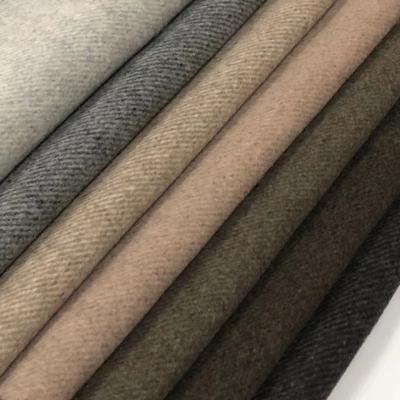 China Single Sided Wicking 30% Wool 720g/m Twill Wool Fabric for sale