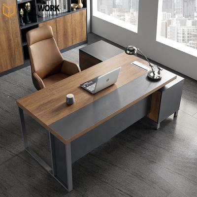 China China High Quality Full Design Adjustable Desk Modern Combination (Size) Boss Desk And Modern Classic Office Table for sale