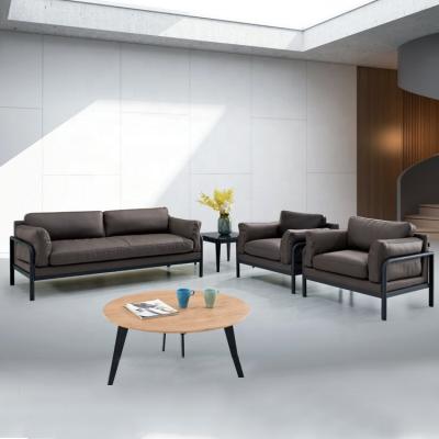 China Customizable High Quality Modern Reception Sofa Furniture Office Sofa Set for sale