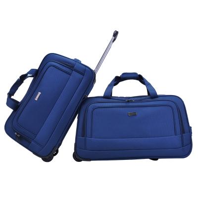 China High Quality Water Resistant Kongzhongniao Fleece Trolley Bag 3pcs Set Rolling Wheels Travel Trolley Luggage Bags for sale