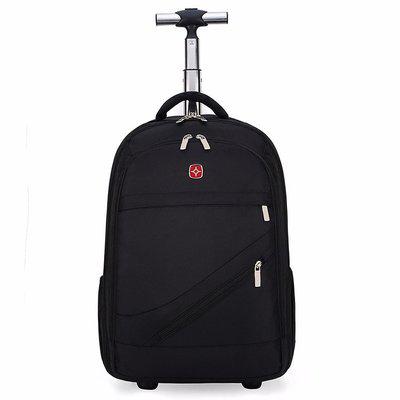 China New Waterproof Rolling Backpack With Wheels Trolley School Backpack By Laptop Backpack School Bag Trolley for sale