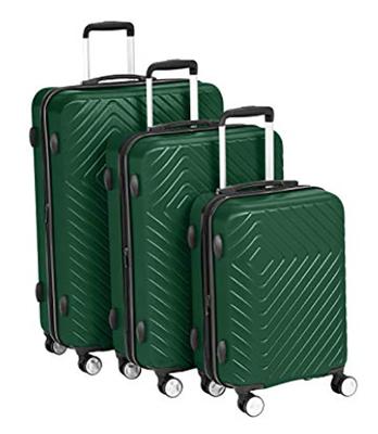 China Cool PC 3 Pcs PC Luggage Set Expandable Lightweight Hardside Spinner Suitcases for sale