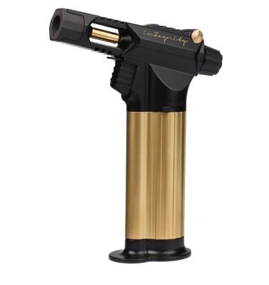 China Refillable Silicone/Metal Butane Torch Gun - The Beast Handheld Blowtorch for Cooking, BBQ, Creme Brulee, Welding, Soldering, and Resin Art for sale