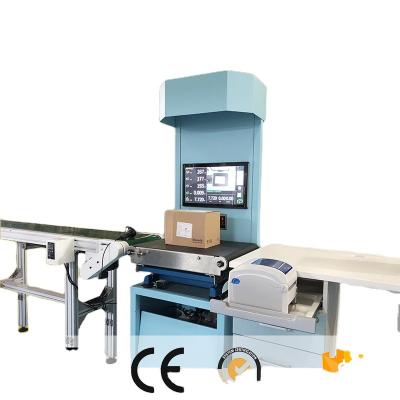 China Heat Resistant Automatic Code Scanning Dynamic Dimension Weighing Machine DWS Scanning SYSTEM for sale