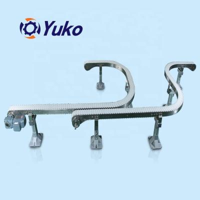 China Oil Resistant Customizable Automatic Flexible Conveyor System Powered Water Proof Flexible Conveyor for sale