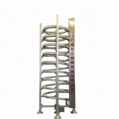 China China Hot Sale Heat Resistant Vertical Chain Spiral Conveyor For Bottles, Spiral Conveyor System for sale