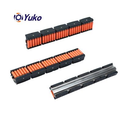 China High Quality Orange Machinery Repair Shops Rail Roller Side Slider Guide POM pp 16600 For Conveyor for sale