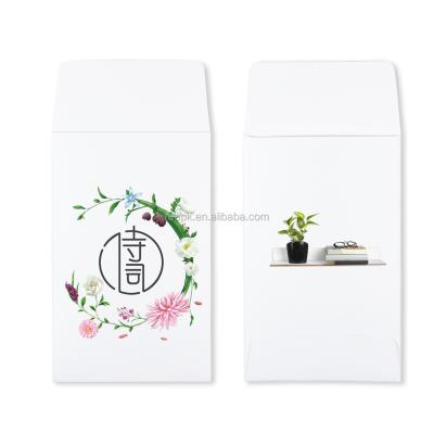 China Colored Custom Luxury Envelopes Shine Perfect Printing Envelope Packaging Extracts White Gift Envelope for sale