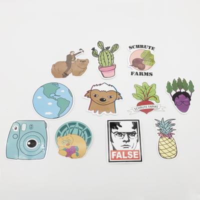 China 2020 Hot Selling Good Quality Vinyl Waterproof PVC Sticker Anti Counterfeit Custom Die Cut Stickers for sale