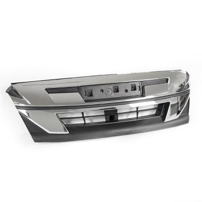 China 2016 Automotive ABS chrome car parts plastic front grill kits guard for ISUZU dmax accessories for sale