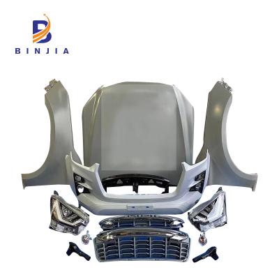 China 2020 New Arrival Automotive Car Parts Grill Headlights Whole Body Kit For Isuzu Dmax 2012 Bumper Upgrade To 2020 for sale