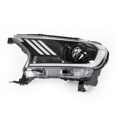 China 2020 Hot Sale Automotive Led Headlight Auto Parts 55w New Car Led Head Light For Ford Ranger for sale