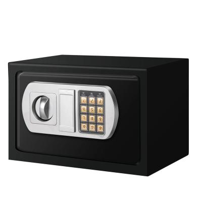 China Silver Steel Electronic Safe Safe Box Security Digital Safe Box for sale