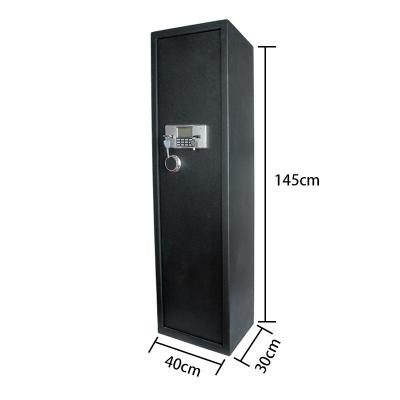 China 2022 Years Sale Hot Steel Safe Wholesale Wooden Gun Cabinet Biometric Automatic Open Firearm Safe for sale