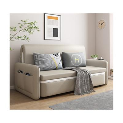 China Tlweinuo Extension Type Multifunctional Factory Supplied White L Shape Sofa Cum Bed Foldable for sale