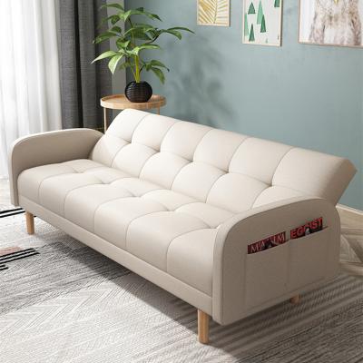 China (Other) Hot Selling High Density Sponge Adjustable Pull Out Sofa Come Bed Wooden Home Furniture for sale