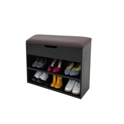 China Best Selling Customizable Modern High Quality Wooden Shoe Rake Storage Cabinet for sale