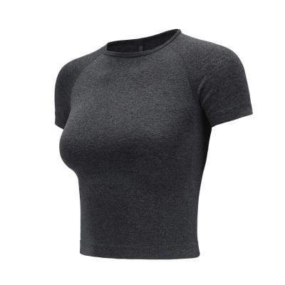 China High Quality Breathable Fitness Clothing Woman Yoga T-Shirts Price Discount Welcome To Consult Wholesale Custom Made All Kinds Of Yoga Clothing for sale