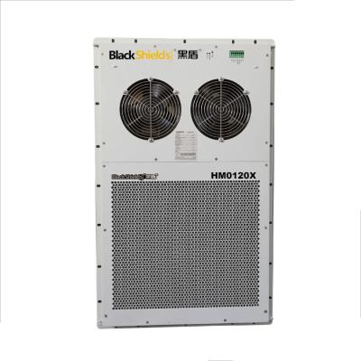 China Telecom Cabinet Heat Exchanger China Manufacturers Suzhou BlackShields DC 48V Small 120W/K Energy Saving Telecom Cabinet Heat Exchanger Price for sale