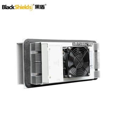 China Industrial Telecom Cabinet Blackshields 48V DC 200W Cabinet Air Conditioner Thermoelectric Battery Rack Cooling for sale