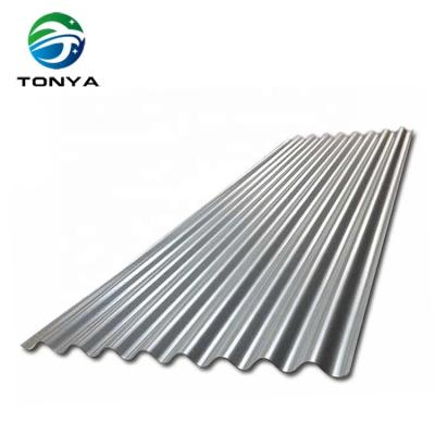 China Modern Cheap Zinc Aluminum Cladding Galvanized Corrugated Steel Roofing Sheet for sale