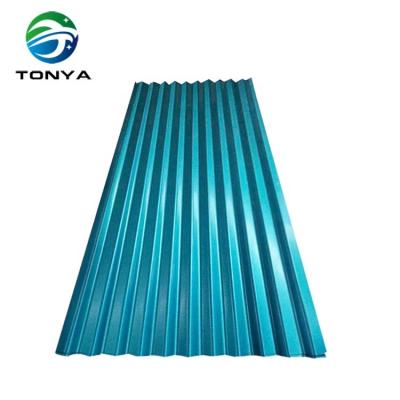 China Modern Colorful PPGI Corrugated Metal Steel Sheet Roof Tile Metal Building Materials for sale