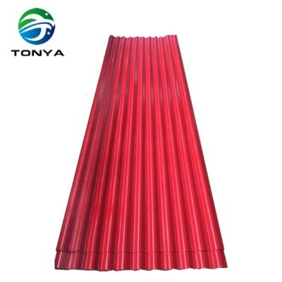 China Modern Hot Sale PPGI Corrugated Steel Sheets Metal Building Materials for sale