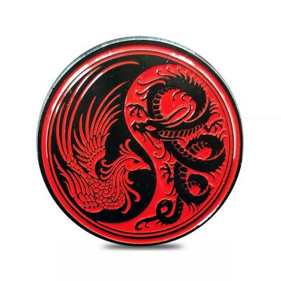 China Chinese America Pin Manufacturers Make 3D Metal Soft Enamel Hard Enamel Pins for sale