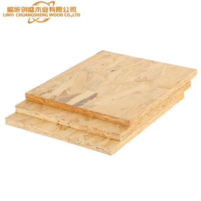 China Modern Chuangsheng Oriented Strand Boards OSB Plywood Board For Building And Furniture for sale