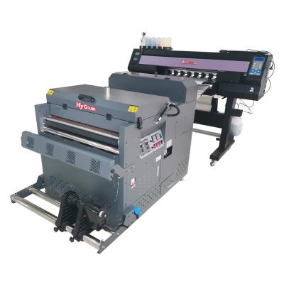 China Garments Heat Transfer DTF Transfer Film Printer For Cold And Hot Film Printing Digital Fabrics Printing Machine for sale