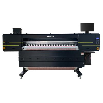 China Eco Solvent / Sublimation Printing 1.8m 6ft Wide Head i3200 Digital Format Sublimation Inkjet Printer For Cloth Fabric Printing Plotter Price for sale