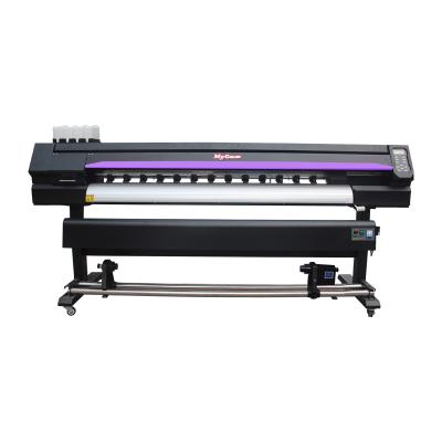 China Eco solvent / sublimation printing new 6 feet 1800mm good price eco solvent printer head F1080-A1 hot sales MYCOLOR models for sale