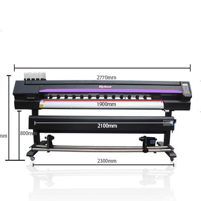 China MyColor Advertising Printer M2160 1.6m/1.8m Frame Inkjet Printer Indoor Outdoor Eco Solvent Printer Machine for sale