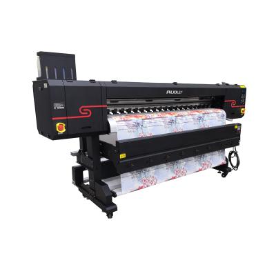 China 1.8m sublimation plotter fabric printing machine cloth belt retail printing machine with 4720/I3200 heads for sale