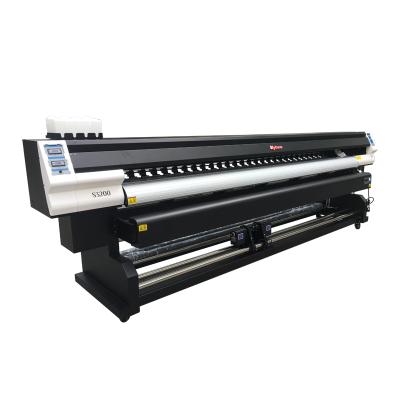 China Mycolor Solvent Printer M3200-5 double hotels 3.2m 10 feet hot sales eco good new models dx5/dx7/XP600 good price for sale