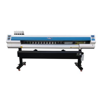 China Eco solvent/sublimation Eco-solvent printer 4 color vinyl sticker advertising poster printing machine price cheap printing 6 foot DX5 or DX7 printheads a provided for sale