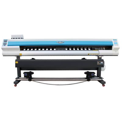 China Large Hotels Discount Audley 1.8m Vinyl 1440dpi Sticker Printer With Two Heads For Sublimation And Eco Solvent Printing Inkjet Printer for sale