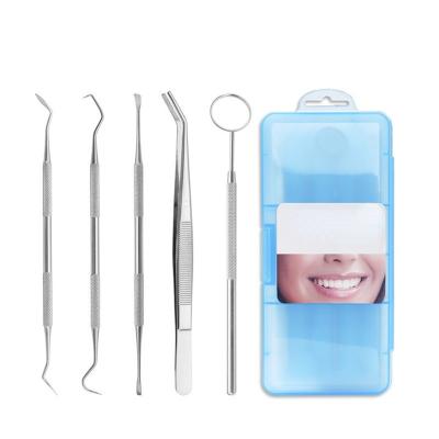 China Professional Stainless Steel Dental Kit Teeth Clean Dental Oral Care Kit Durable Dental Oral Kit for sale