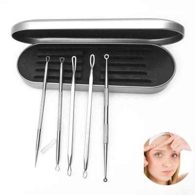 China Acne Treatment Light Weight and Portable Skin Care Set Portable Blackhead Remover Needle Acne Acne Removing Instruments for sale