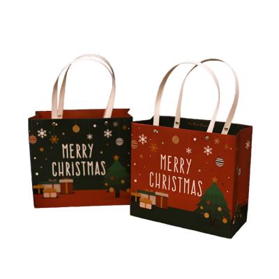 China Recyclable Christmas Gift Paper Bag, Recycled Krafts Paper Bag, Manila Gift Paper Bag for sale