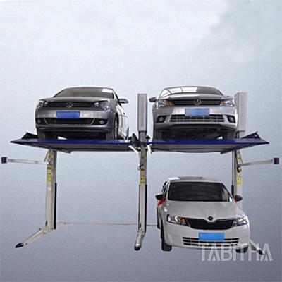 China Two Post Car Parking Lift With Automatic Hydraulic Parking System 2700KGS for sale