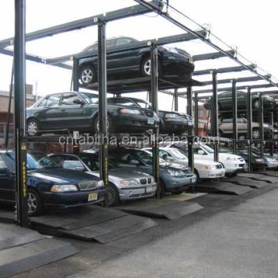 China Steel Cheap Custom Made Outdoor Car Stacker Parking Storage Vehicle CE Promotion Lift for sale