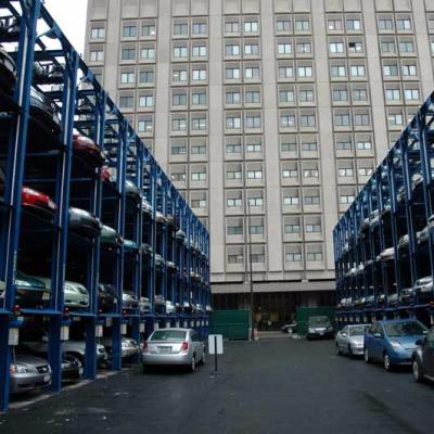 China Outdoor Steel Vehicle Storage Quad Car Stacker Parking Lift for sale