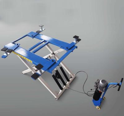 China Car Repair Maintenance Lifting Portable Car Scissor Lift Hydraulic Mobile Car Scissor Lift for sale